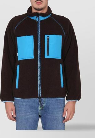 Msgm high neck lightweight jacket