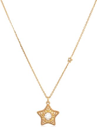 Swarovski Sublima 18k Gold Plated Star Pendant Necklace