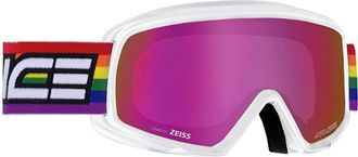 Salice 608 DARWF BIANCO/RW VIOLA Mens Sunglasses White Size Medium