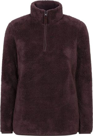 Mountain Warehouse Teddy Fleece Quarter Zip Fleece Top in Brown at Nordstrom, Size 10