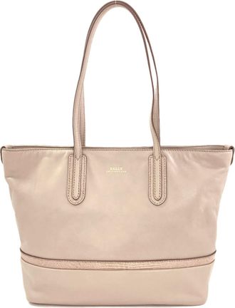 Bally Leather Tote Bag (Pre-Owned)