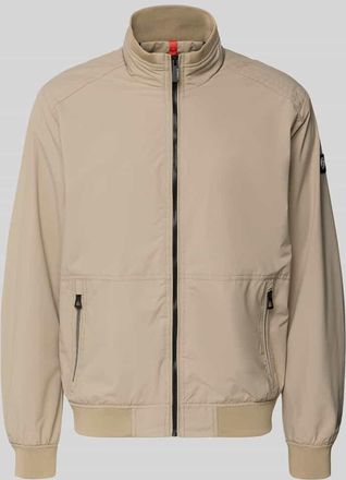 Lerros Regular Fit Jacke mit Stehkragen in Sand, Gr&ouml;&szlig;e XXL