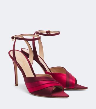 Gianvito Rossi Satin sandals