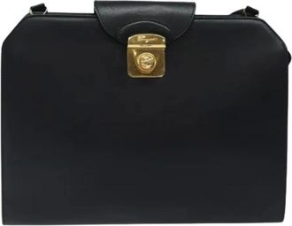 Ferragamo Pre-owned Cross Body Bags, female, Black, Size: ONE SIZE Pre-owned Shoulder Bag