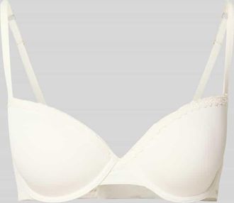 Skiny Skiny BH mit Label-Print in Offwhite, Größe 75A