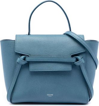 Celine Pre-owned Celine Nano Grained Calfskin Belt Bag not readable