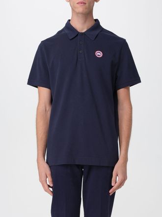 Canada Goose Polo Shirt CANADA GOOSE Men color Blue