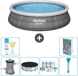 Bestway Piscina Bestway Fast Set Redonda - 457x84 Cm - 7-piezas S226
