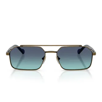 Vogue Sunglasses Vo4356 S 51374 S Antique Gold/Blue Gradient Blue Men