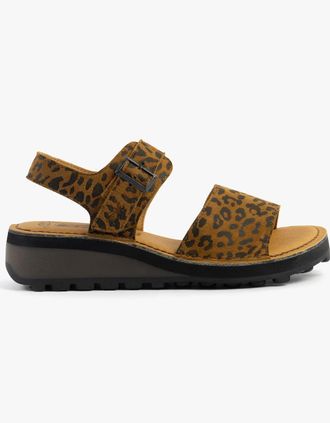 FLY London Womens Fly London HALY559FLY Womens Sandals Tan - Brown - Size: 5