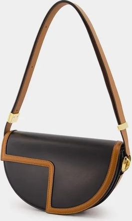 Patou Hobo Bags - Le Patou Bag Shoulder Bag - Leather - Black - Gr. unisize - in Schwarz - für Damen