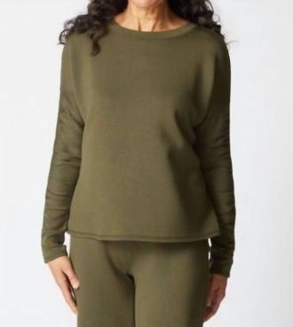Habitat Passport Knit Wander Pullover In Forest