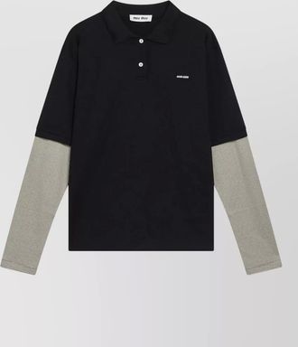 Miu Miu polo top
