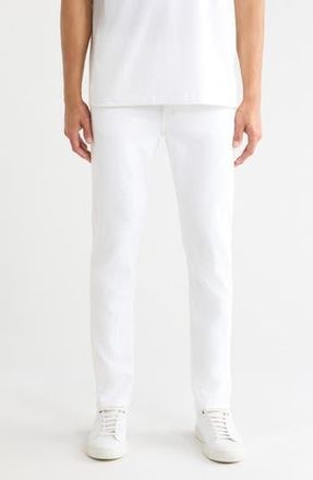 HUGO BOSS Delaware Slim Leg Jeans in White at Nordstrom Rack, Size 32 X 32