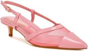 London Rag Temptress Kitten Heel Slingback Pump in Pink at Nordstrom Rack, Size 10