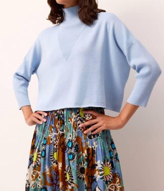 Marie Oliver Claudie Popover Sweater In Sky