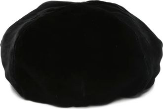 Emporio Armani Basco in velluto - Nero