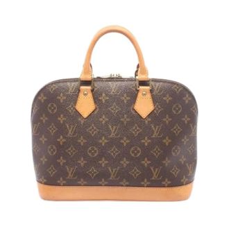 Louis Vuitton Pre-owned Handbags, female, Brown, Size: ONE SIZE Pre-owned Alma Monogram Handbag