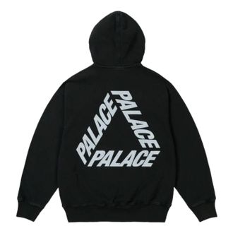 Palace Rubbed P3 Hoodie Black P30CS256