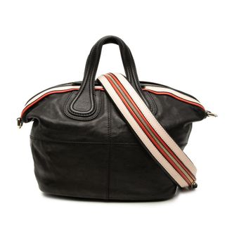Givenchy Pre-owned Givenchy Small Leather Nightingale Satchel Ladies G8HUF203KAB1ZCFQ