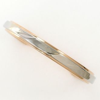 C&A Pink Gold Platinum Pink Gold (18K) Platinum 950 Band Ring (Pre-Owned)