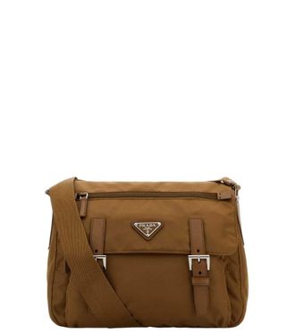 Prada Brown Re-Nylon Medium Shoulder Bag