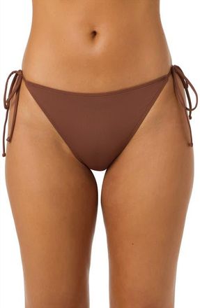 O'Neill Maracas Side Tie Bikini Bottoms in Coconut Brown at Nordstrom, Size X-Small