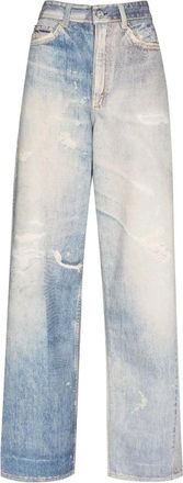 Our Legacy Full Cut Jeans - Dames - Regular Fit Jeans - Blauw - XS - Katoen - Jeans