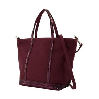 Vanessa Bruno Cabas Tote Met Pailletten - Dames - Shoppers - Paars - ONE Size - Pailletten - Tassen