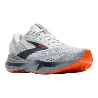 Brooks Brooks Adrenaline GTS 24 Running Shoe in White/Alloy Men