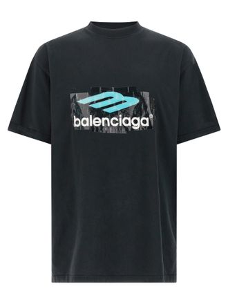 Balenciaga T-shirt stampata Balenciaga