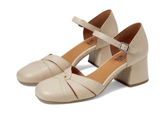 Miz Mooz Storie High Heels Storie Cream : EU 40 (US Womens 9-9.5) B - Medium, Leather/Rubber
