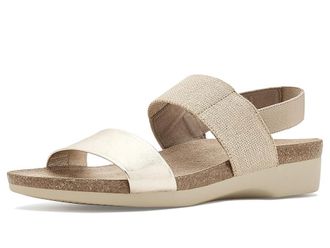 Munro Pisces Womens Sandals Gold : 6.5 WW (EE), Leather