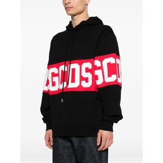 GCDS Blkre Hooded Sweatshirt - Black