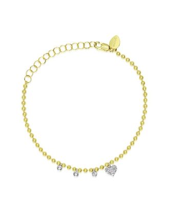 Meira T 14K 0.13 Ct. Tw. Diamond Bracelet