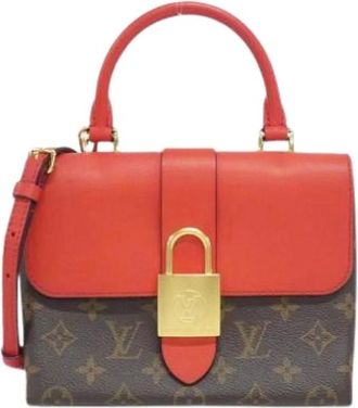 Louis Vuitton Pre-owned Handbags, female, Orange, Size: ONE SIZE Pre-owned Vintage Handbag