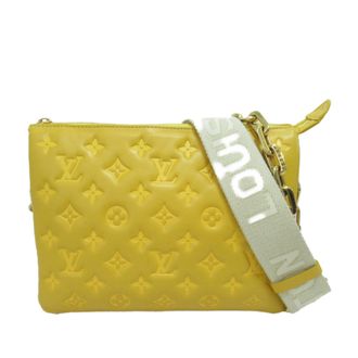 Louis Vuitton Lv Crafty Pochette Schoudertas Geel