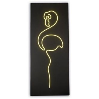 Mantra Aplique Bird Picture, Led 22w, 4000k, Lm, Negro Mate, 3 A&ntilde;os De Garant&iacute;a