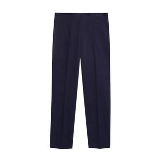 Brooks Brothers Slim Fit Faille Broek - Dames - Slim Fit Broeken - Blauw - 3XS - Katoen - Broeken