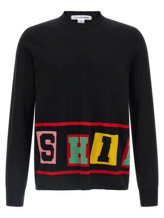 Comme Des Gar&ccedil;ons Acetate Mens Cardigan