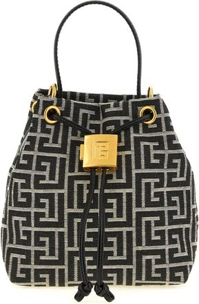 Balmain Mini Pulse Bucket Bag - Dames - Schoudertassen - Veelkleurig - ONE Size - Leer - Tassen