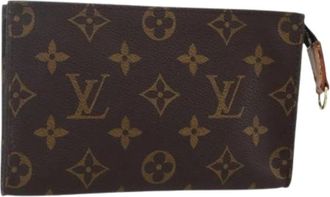 Louis Vuitton Pre-owned Clutches, female, Brown, Size: ONE SIZE Pre-owned Accessory Pouch