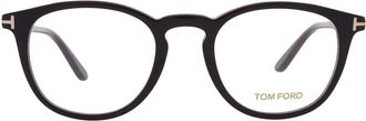 Tom Ford Demo Round Unisex Eyeglasses FT5401 001 49
