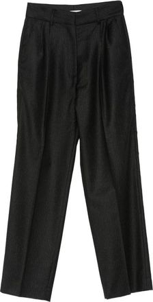 Blaz&eacute; Milano Pinstripe-pattern Pleated Trousers