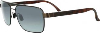 Remo Tulliani Envy Sunglasses In Bronze/titanium/ash Lens