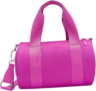 Generic Cylindrical Shoulder Bag Lightweight Durable Design Adjustable Strap Top Handle for Office Commuting and Urban Shopping Trips (9.84 &times; 6.69 &times; 6.69 in)