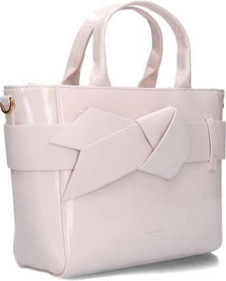 Ted Baker Witte Leren Handtas Jimsa - Dames - Handtassen - Wit - ONE Size - Tassen