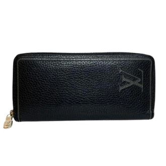 Louis Vuitton Pre-owned Wallets, female, Black, Size: ONE SIZE Pre-owned Vertical Leather Long Wallet