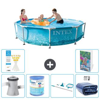 Intex Piscina Con Estructura Redonda - 305x76 Cm - 7-piezas S194