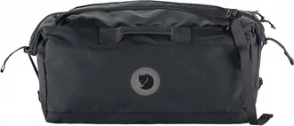 Fj&auml;llr&auml;ven Unisex F&auml;rden Duffel 50 Bag In Coal Black